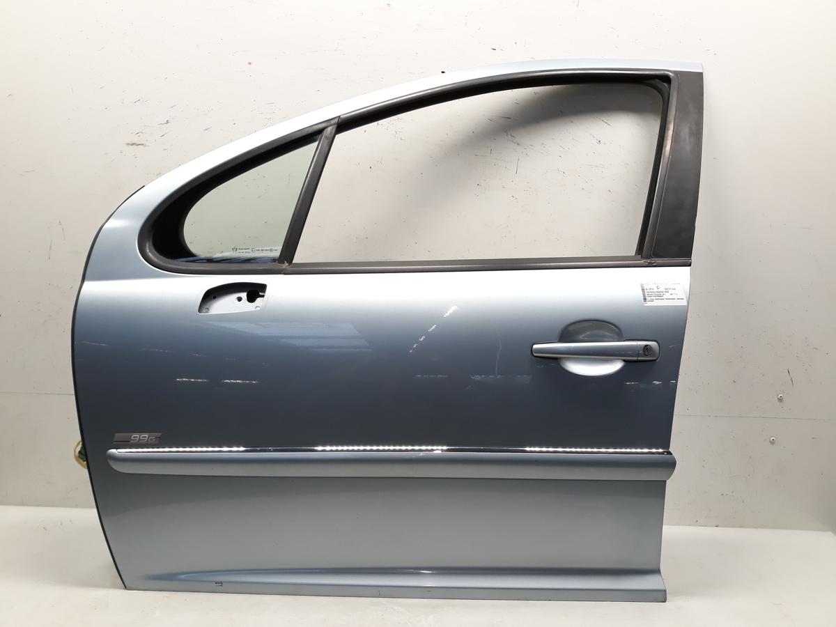 Peugeot 207 Tür vorn links Fahrertür 5-türig inariblaumetallic KGZ Bj.2010 Peugeot 207 Tür vorn links Fahrertür 5-türig inariblaumetallic KGZ Bj.2010